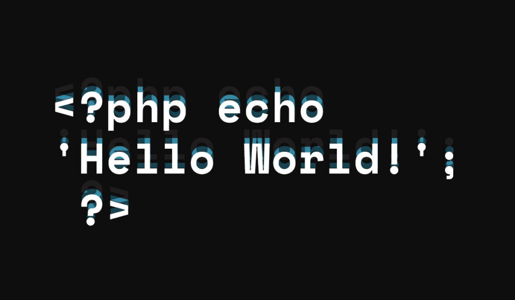 WordPress Code: PHP echo "Hello World"